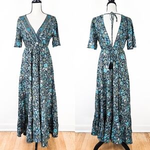 EUC Aller Simplement Vivienne Maxi Dress